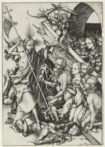 Christ in Limbo by Martin Schongauer