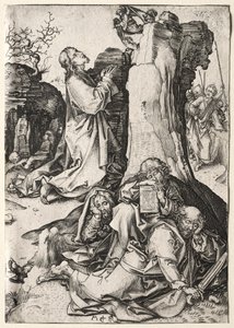 Christ on the Mount of Olives by Martin Schongauer