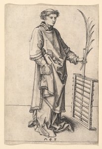 Saint Lawrence, ca. 1435-1491 by Martin Schongauer