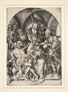 The Crowning with Thorns, from the series The Passion by Martin Schongauer