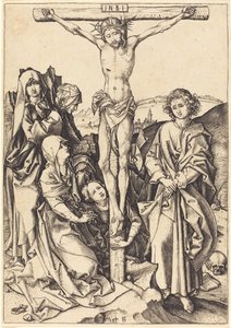 The Crucifixion by Martin Schongauer