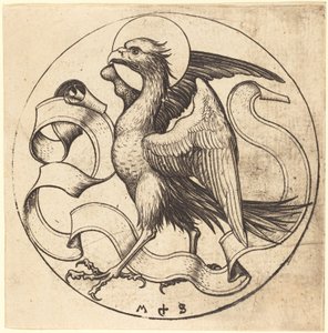 The Eagle of Saint John by Martin Schongauer