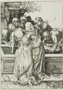 The Entombment by Martin Schongauer