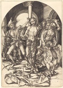 The Flagellation by Martin Schongauer