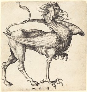 The Griffin by Martin Schongauer