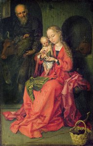 The Holy Family, c.1480-90 by Martin Schongauer