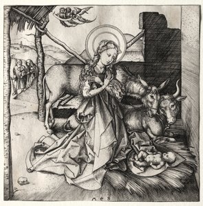 The Life of Christ: The Nativity, c. 1480-1490 by Martin Schongauer