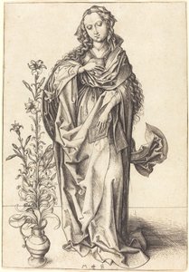 The Madonna by Martin Schongauer