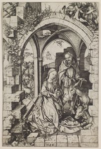 The Nativity, c.1471-73 by Martin Schongauer