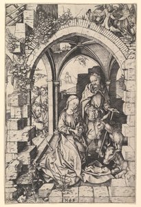 The Nativity by Martin Schongauer