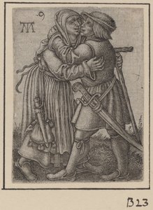 Embracing Couple by Martin Treu