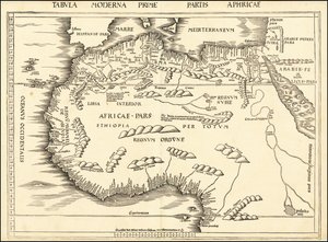 1513 Map of North Africa