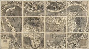 World Map Universalis Cosmographia, 1507