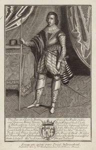 George Villiers by Martin, the elder Droeshout