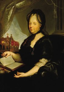 Catherine II in mourning