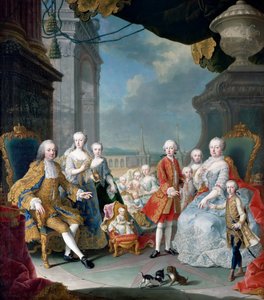 Maria Theresia of Austria and Francis I with their Children