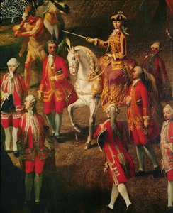 Empress Maria Theresia during the "Damenkarussell" on Jan 2