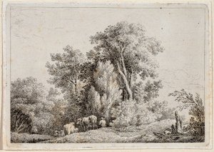 Landscape by Martin von Molitor