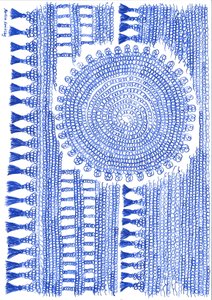 Crochet Blue Ink by Martina Konitzky