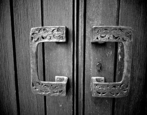 Church Door by Martina Konitzky