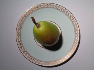 Lorenz Hutschenreuther Porcelain with Pear