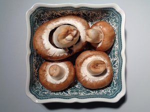 Villeroy and Boch Porcelain with Mushrooms