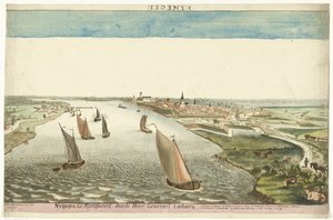 View of the Fortifications at Nijmegen on the Waal