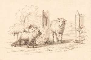 Illustration for "Fifty Fables for Children" by Hey