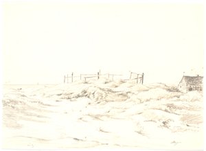 Dune Landscape, Skagen by Martinus Rørbye
