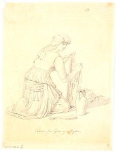 Costume from Aegina and Megara by Martinus Rørbye