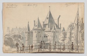 The Old Weigh House in Amsterdam Seen from the North-East by Martinus Rørbye