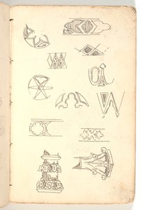 Architectural Ornaments by Martinus Rørbye