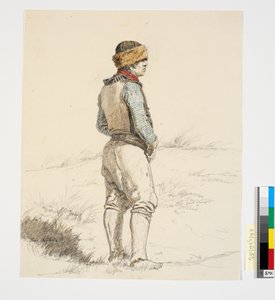 The Fisherman Lars Gayhede at Skagen by Martinus Rørbye