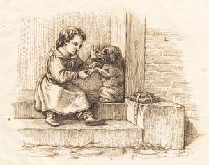 Illustration for "Fifty Fables for Children" by Hey