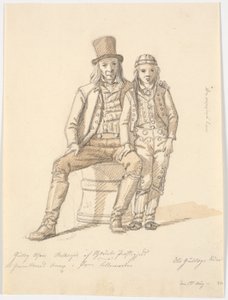 Ole Gullog and Son, Upper Telemark by Martinus Rørbye