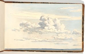 Sky Study by Martinus Rørbye