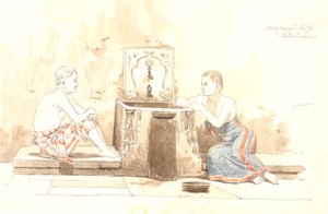 Two Men at a Well