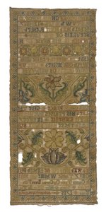 Sampler by Mary Akin