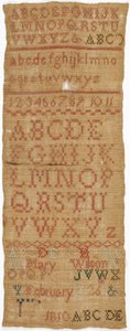 Sampler by Mary Ann Wilson