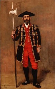 An Edinburgh Halberdier by Mary Cameron