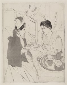 Afternoon Tea Party by Mary Cassatt