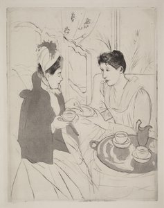 Afternoon Tea Party by Mary Cassatt