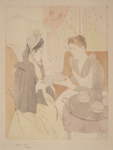 Afternoon Tea Party by Mary Cassatt
