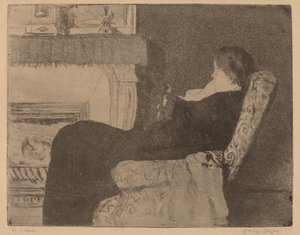 Before the Fireplace No. 1