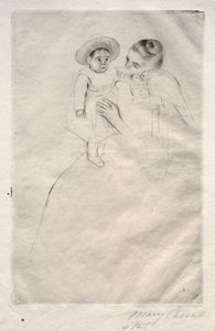 Hélène of Septeuil by Mary Cassatt