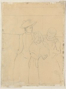 In the Omnibus, c. 1891