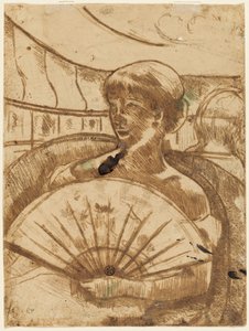 In the Opera Box by Mary Cassatt