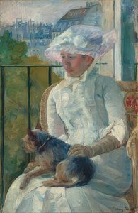 Young Girl at the Window. Around 1883-84