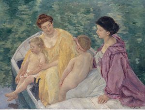 The Bath by Mary Cassatt