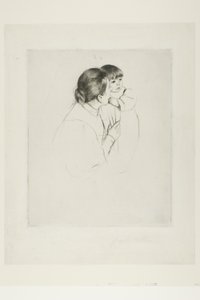 Peasant Mother and Child by Mary Cassatt